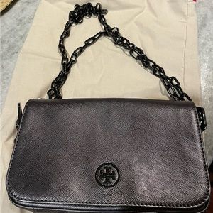Tory Burch silver/gray bag
